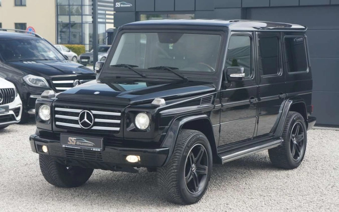 Mercedes-Benz Klasa G cena 225000 przebieg: 128000, rok produkcji 2011 z Brusy małe 172